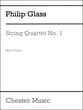 String Quartet #1 Set of Parts cover